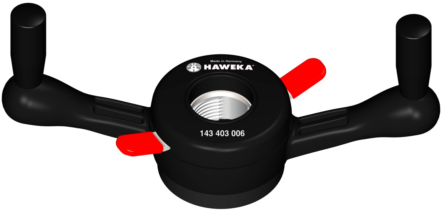 Гайка быстрозажимная HAWEKA 143363006 с рукоятками