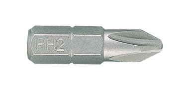 Насадка (бита) торцевая KING TONY 102500P Phillips 1/4" L=25мм PH0