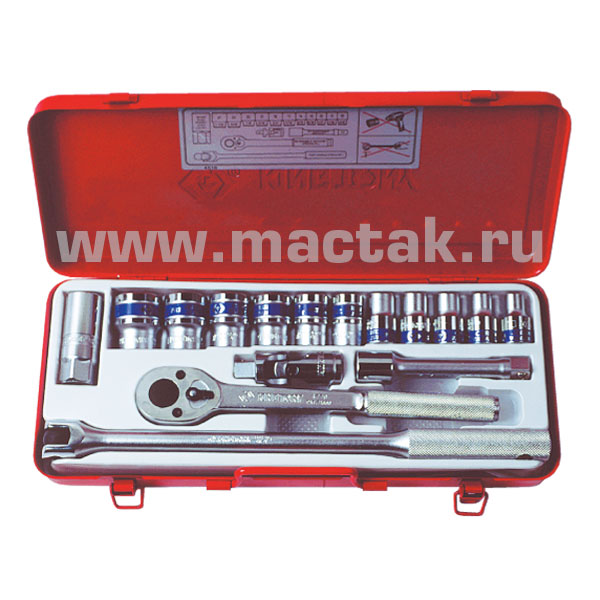 1/2” комплект торцевых головок 4016MR