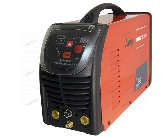 Сварочный инвертор FUBAG INTIG 160 DC с горелкой FUBAG FB TIG 26 5P 4 М