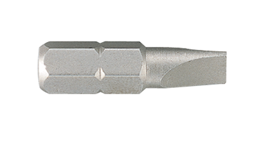 Насадка (бита) KING TONY 102506S1 slotted 1/4" L=25мм 6х1 мм