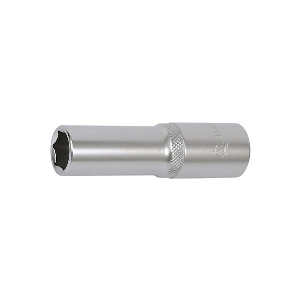 Глубокая торцевая головка MACTAK 001-40012 1/2" 6гр 12мм L=77мм