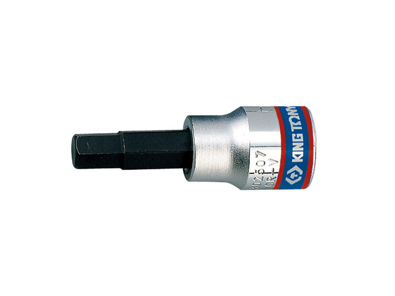 Насадка (бита) торцевая KING TONY 302512 HEX 3/8” L=50мм 12мм