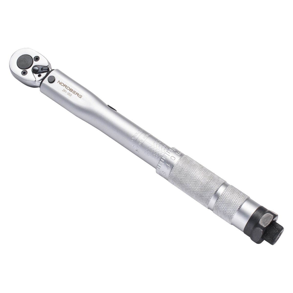 Ключ динамометрический 1/4", 5-25 Нм, в кейсе NORDBERG 291-203