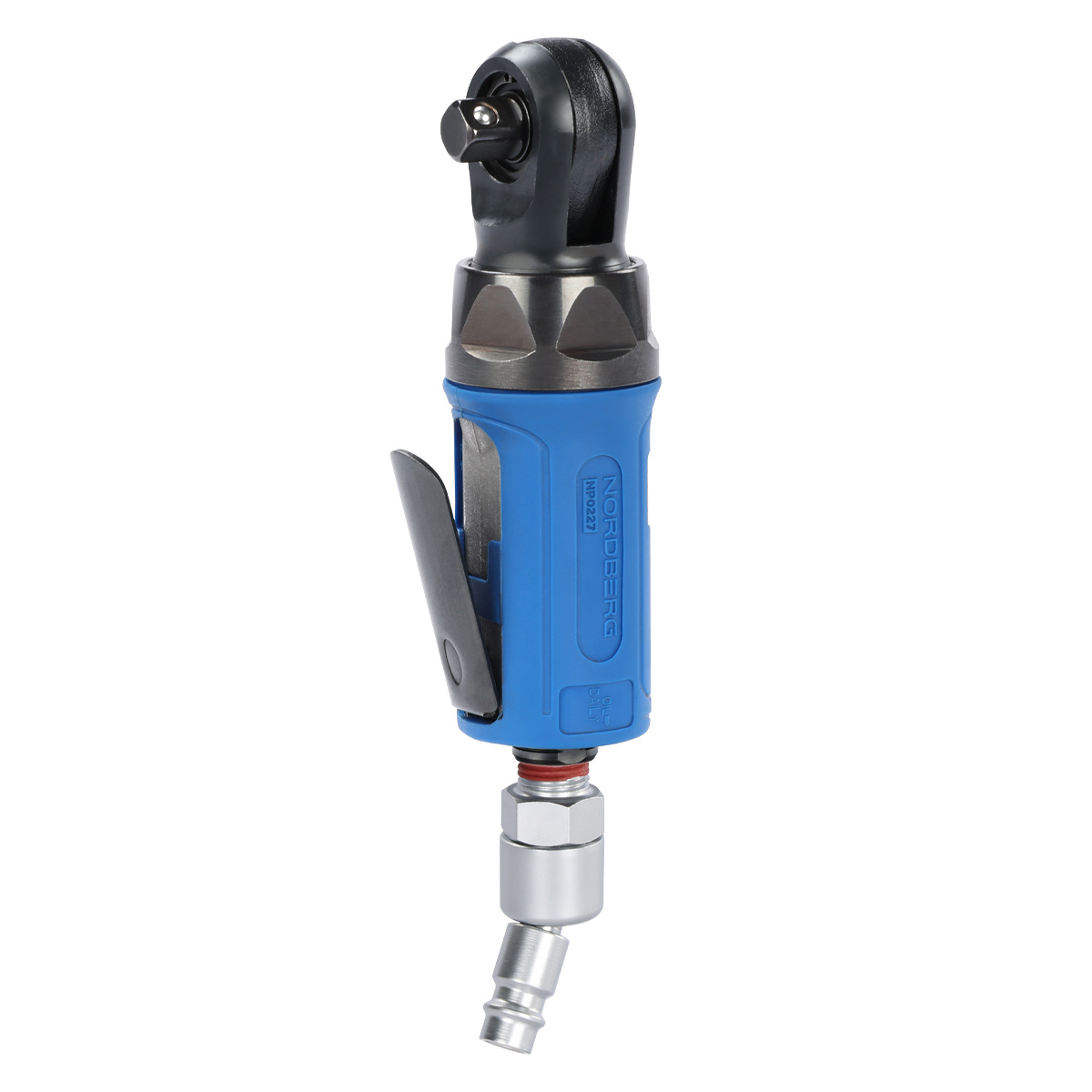 Пневмогайковерт угловой (пневмотрещотка мини) 3/8", 54 Нм NORDBERG NP0227