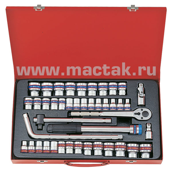 1/2” комплект торцевых головок 4044CR