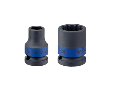 Головка торцевая ударная двенадцатигранная 1/2, 18 мм king tony 453018M